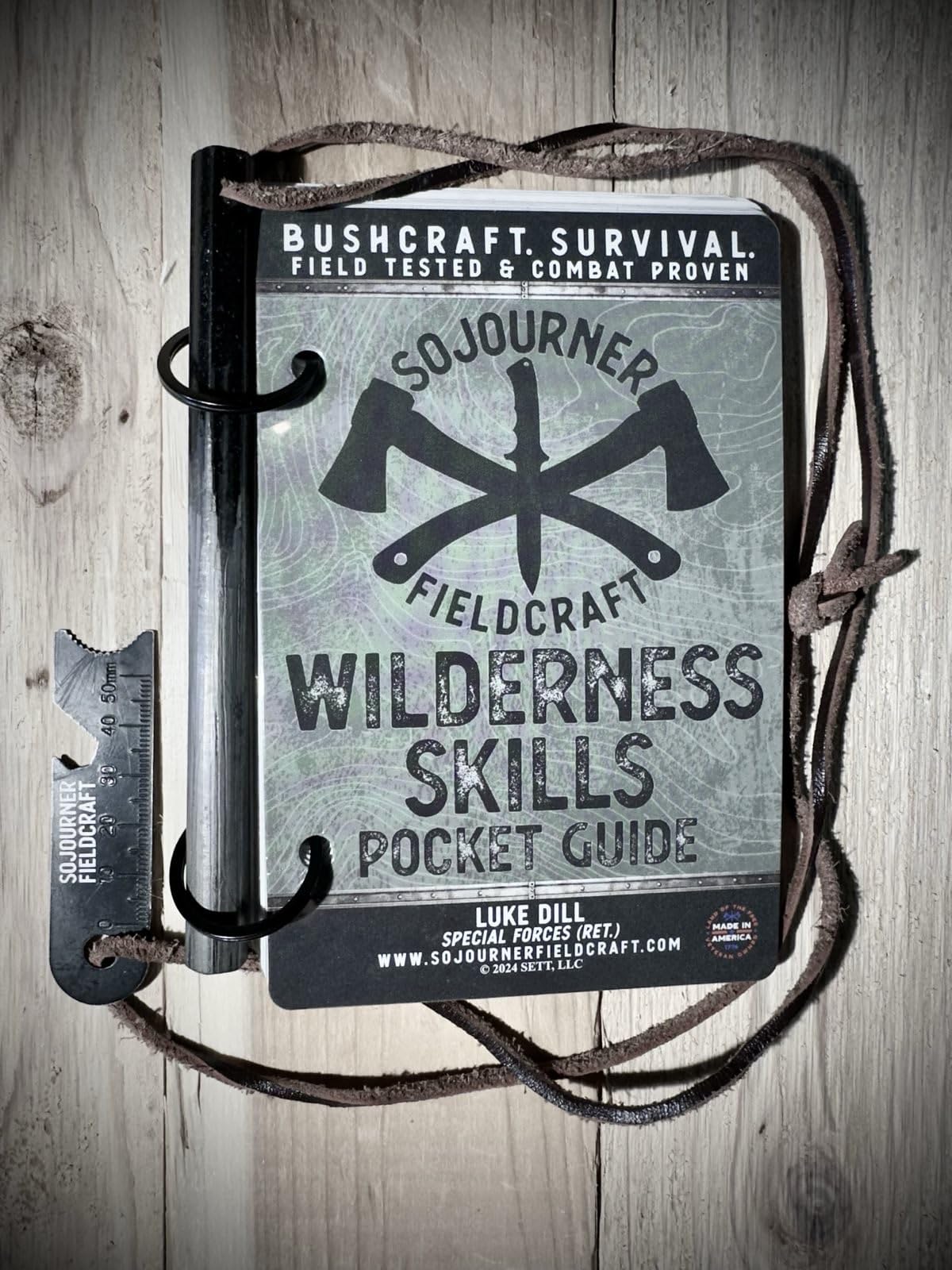 Sojourner Fieldcraft compact guide fits pockets for quick reference