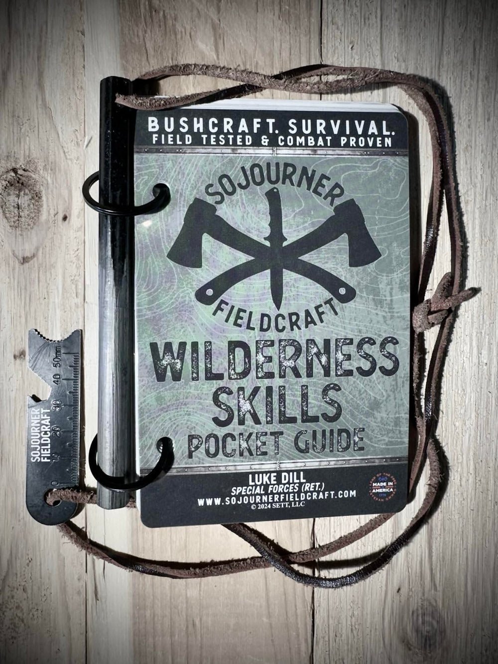 Sojourner Fieldcraft compact guide fits pockets for quick reference
