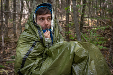 S.O.L. Emergency Bivvy green-packable-kit fits neatly into any emergency bag.