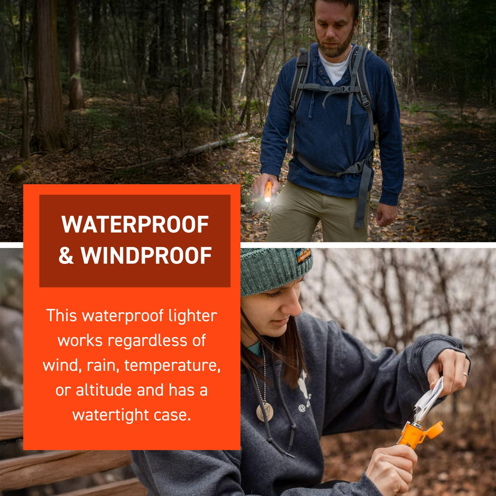 S.O.L. Fire Lite delivers up to 45 uses per charge for longer trips.