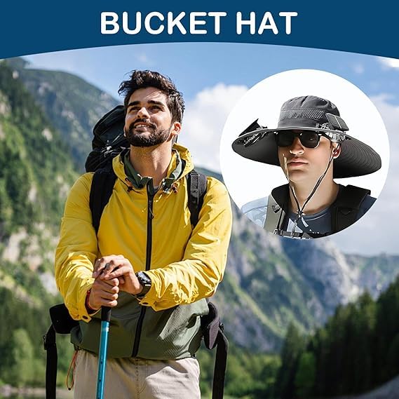 Cap showcasing UPF 50 sun protection with breathable mesh panels