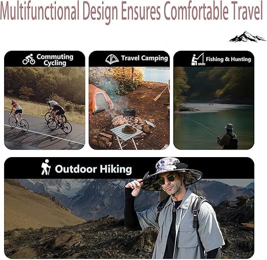 Solar Fan Hat packaging and accessories