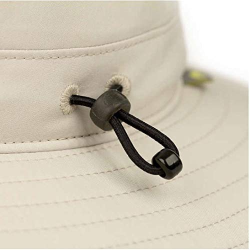 Close-up of UPF fabric and adjustable chin strap on Solar Escape Boonie Hat