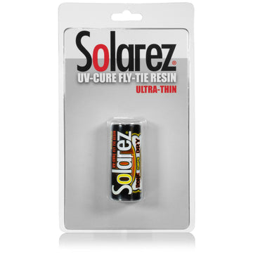 Solarez Bone Dry Clear shows glossy viscosity for smooth, durable finishes.