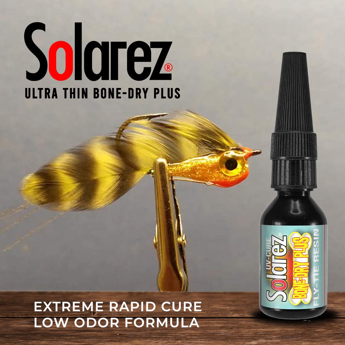 Resin cures to a durable, glossy surface.