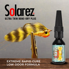 Resin cures to a durable, glossy surface.
