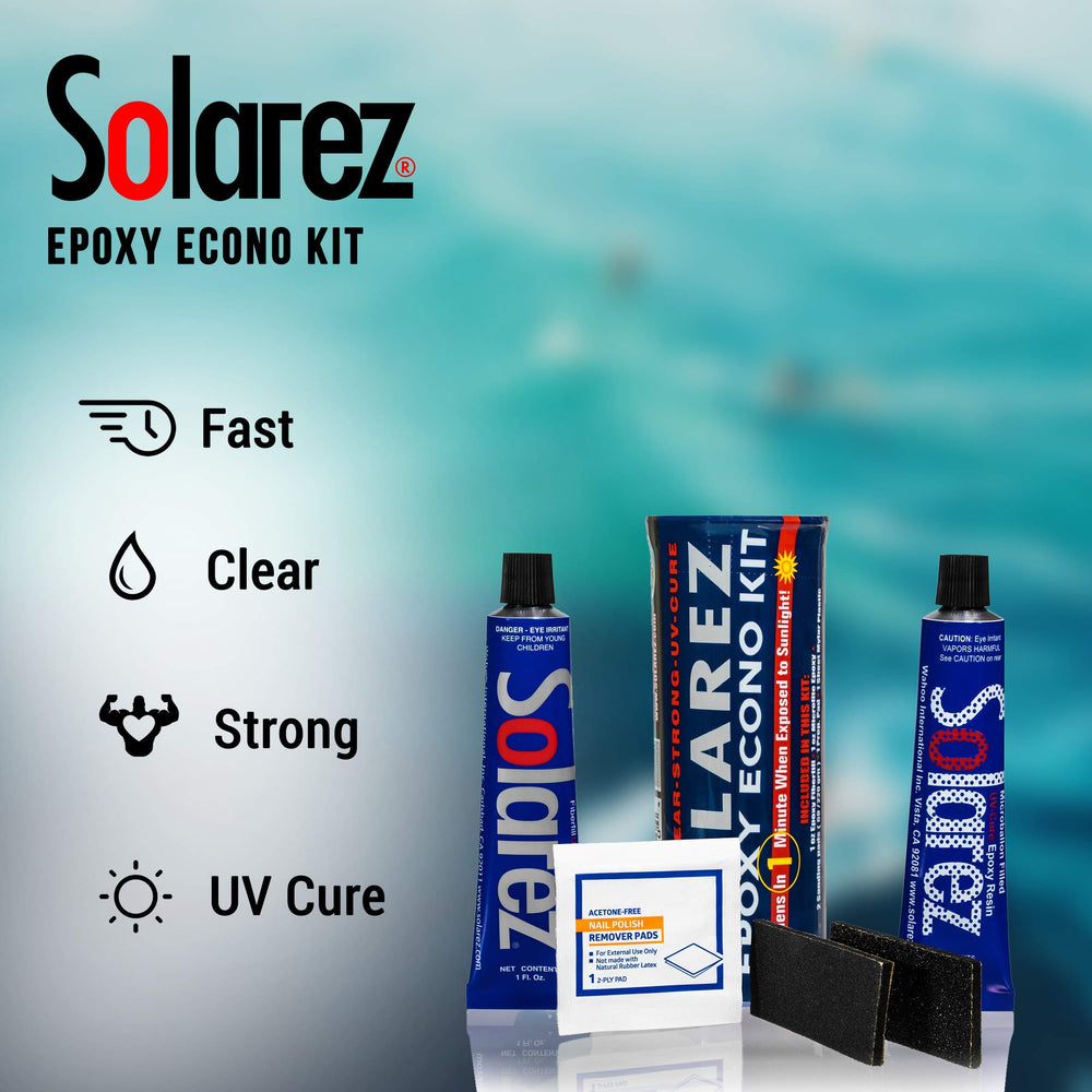 SOLAREZ Fiberfill Putty tube provides strong epoxy fills.