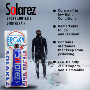 SOLAREZ Epoxy Strong durable resin for quick, sturdy fixes.
