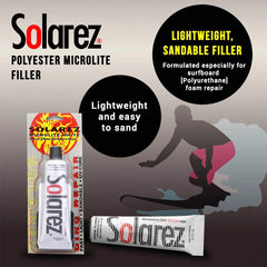 SOLAREZ Polyester Microlite spreader card in use for precise board repairs.