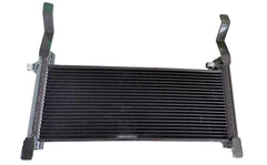 Solarhome hydraulic oil cooler side view; demonstrates mounting fit for Bobcat S150–S205.