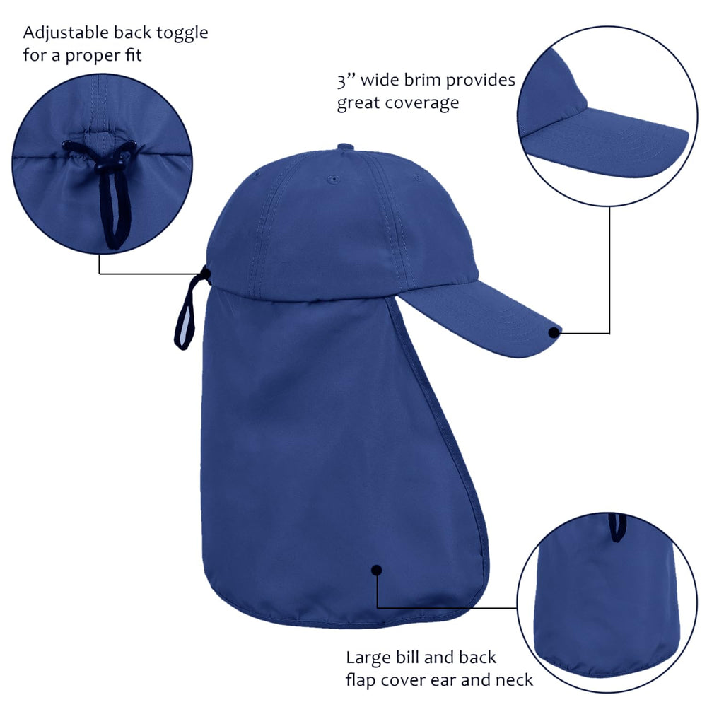 Solaris sun hat windproof and breathable for windy days