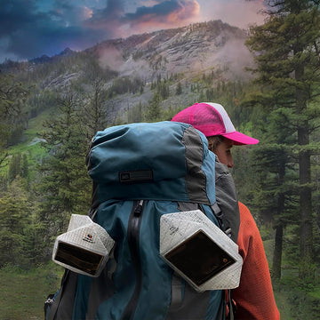 Solight Design SolarPuff rugged lantern designed to endure harsh outdoor conditions.