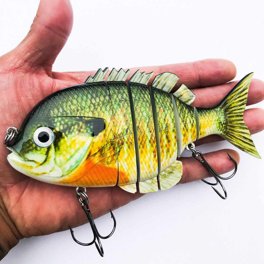Soljer Blue Gill Swimbait 6in 3oz weight ideal for deeper water casting