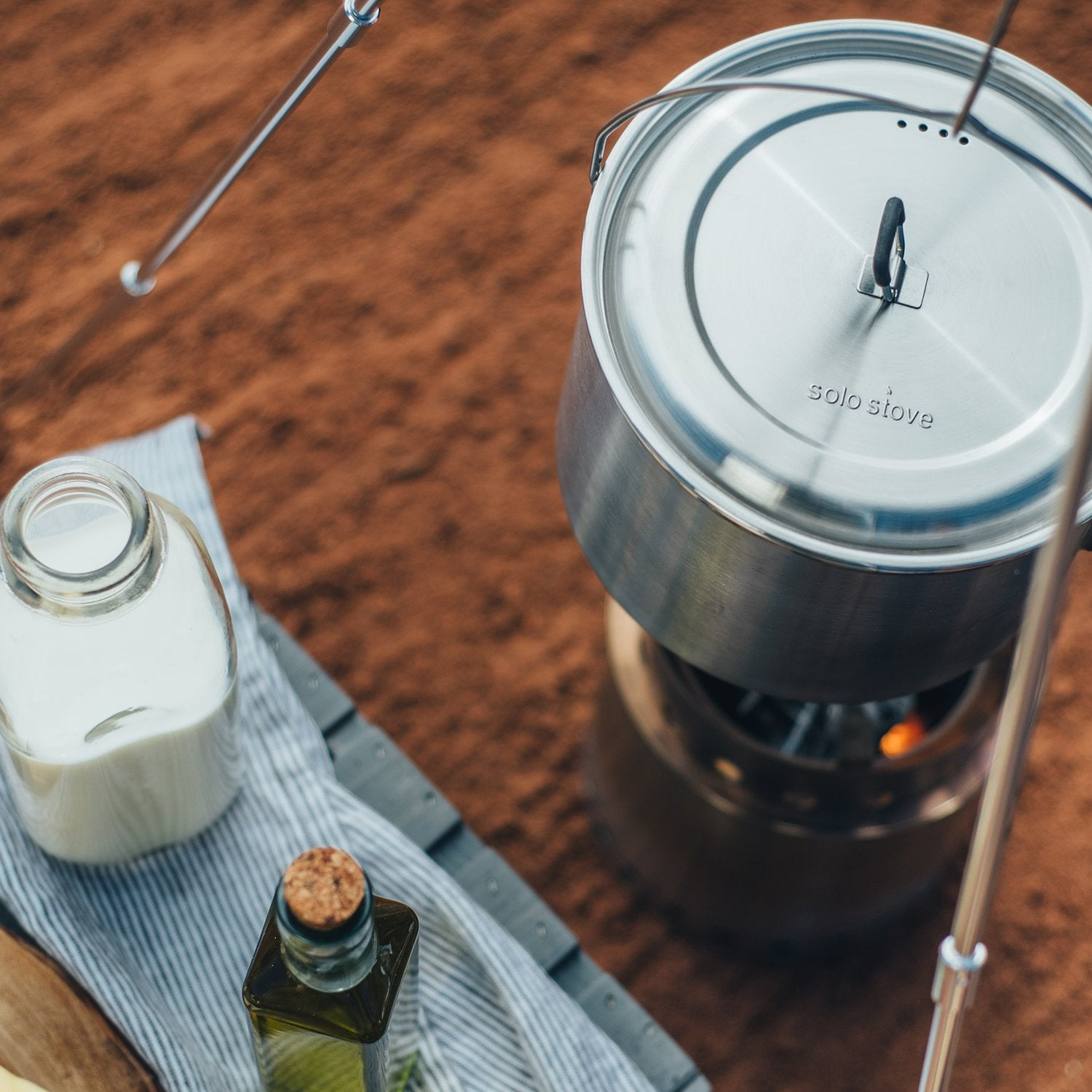 Solo Stove camping gear lightweight travel solution supports backpacking and survival prep.