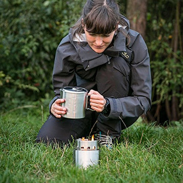Solo Stove Lite nylon sack helps keep gear organized