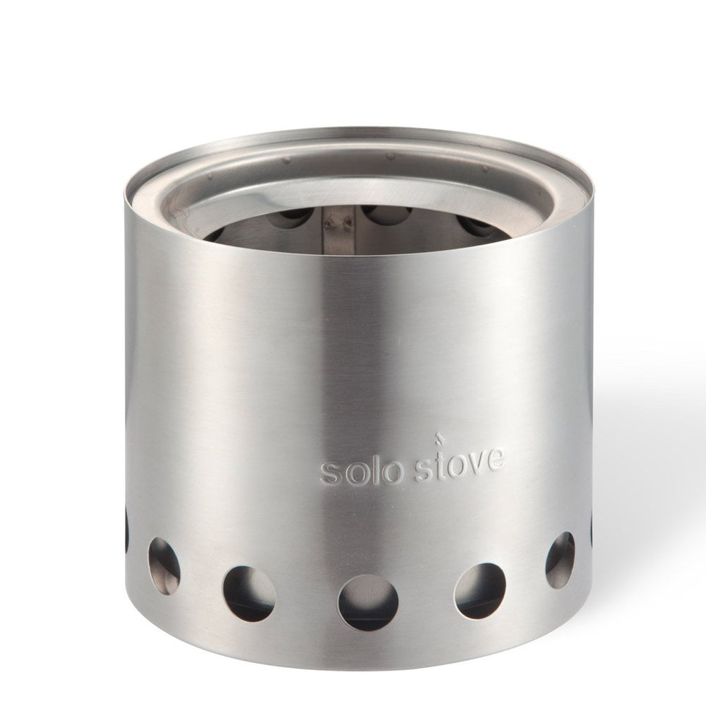 Solo Stove Lite stainless steel construction boosts durability and heat efficiency
