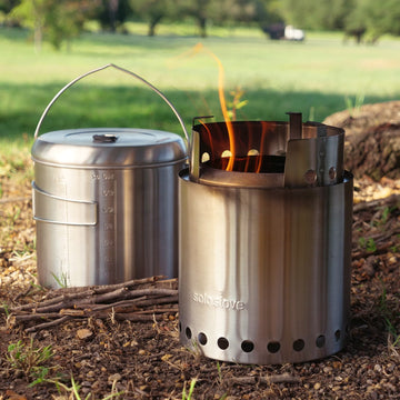 Solo Stove Pot 4000 compact design ideal for backpacking.