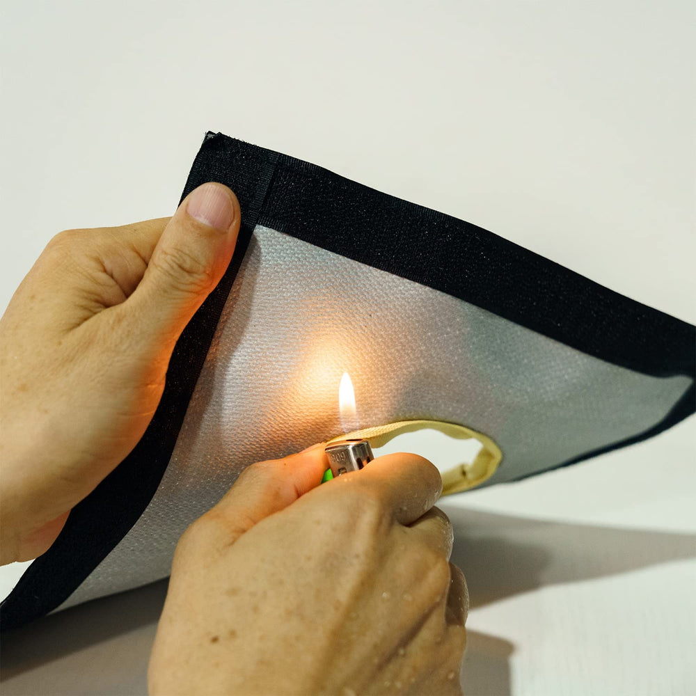 SoloWilder stove jack inner glass-fiber cloth offers durable heat venting performance.