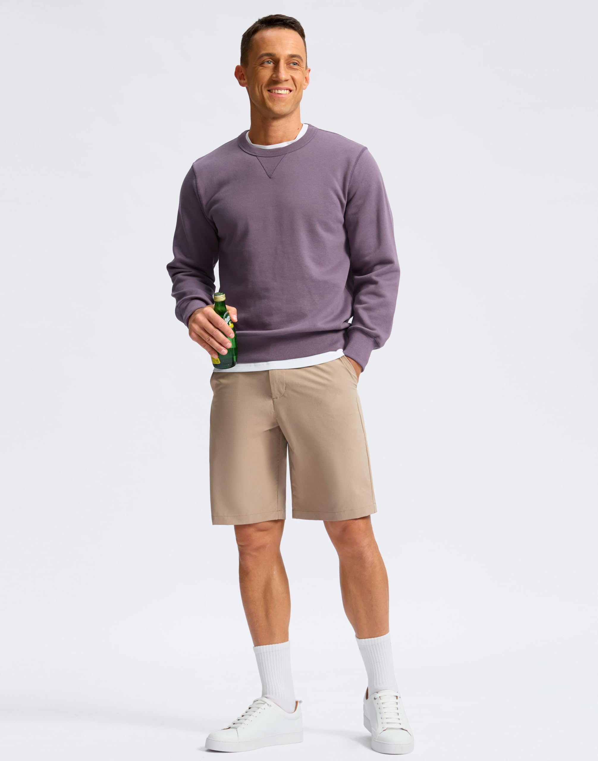 Soothfeel shorts closeup breathable fabric highlighting lightweight, moisture-wicking comfort