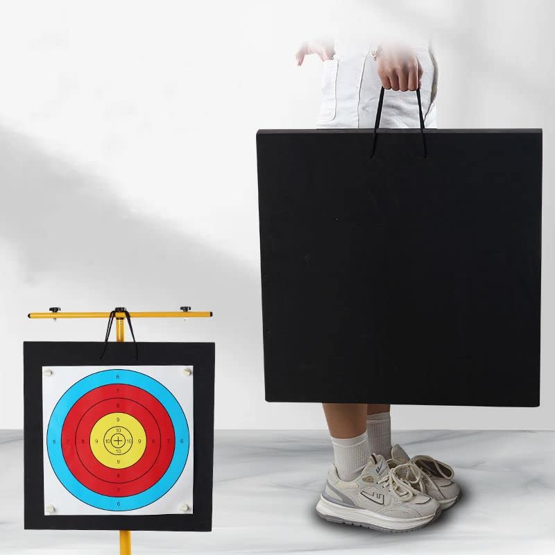 SOPOGER archery target durable design withstands high-pound practice.