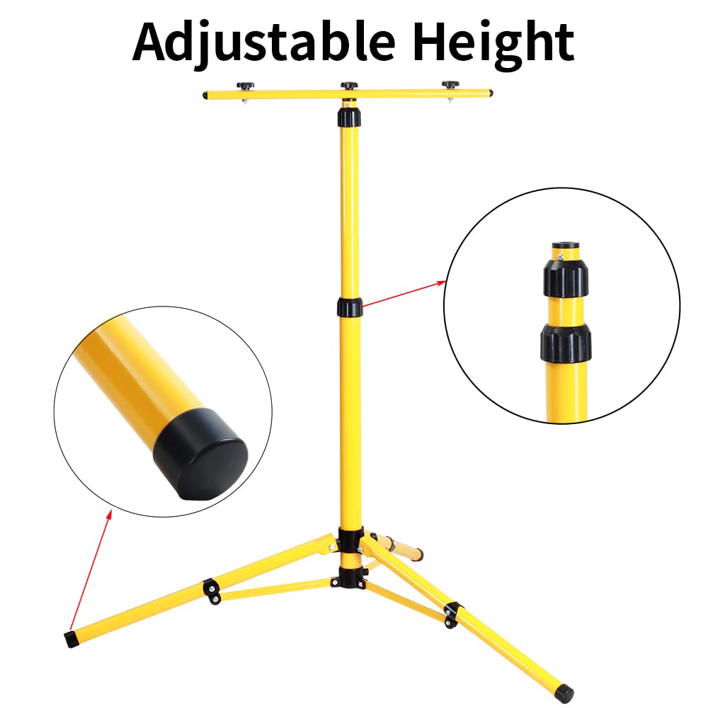 SOPOGER archery target stand adjustable post enables comfortable range heights