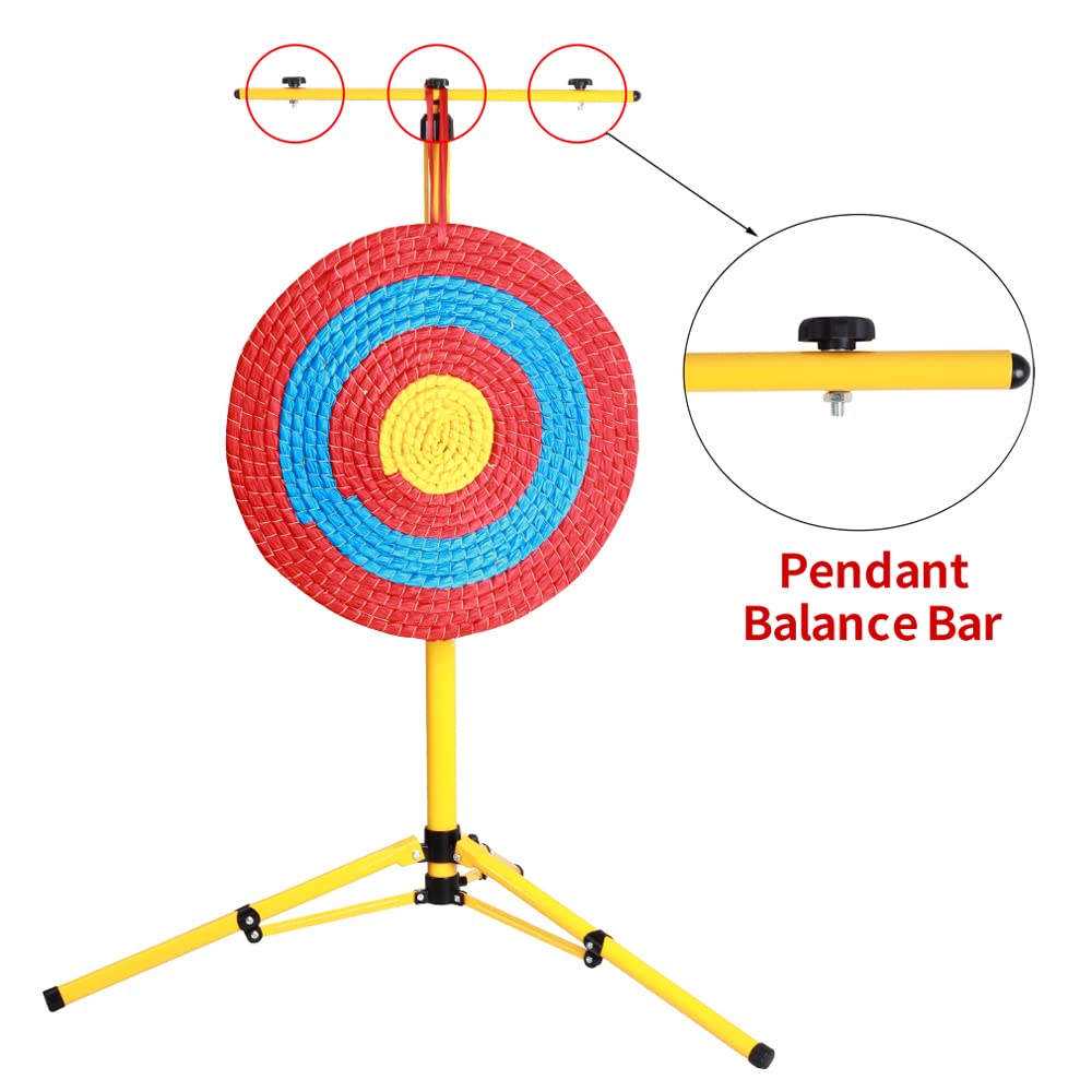 SOPOGER archery target stand powder-coated finish withstands outdoor use