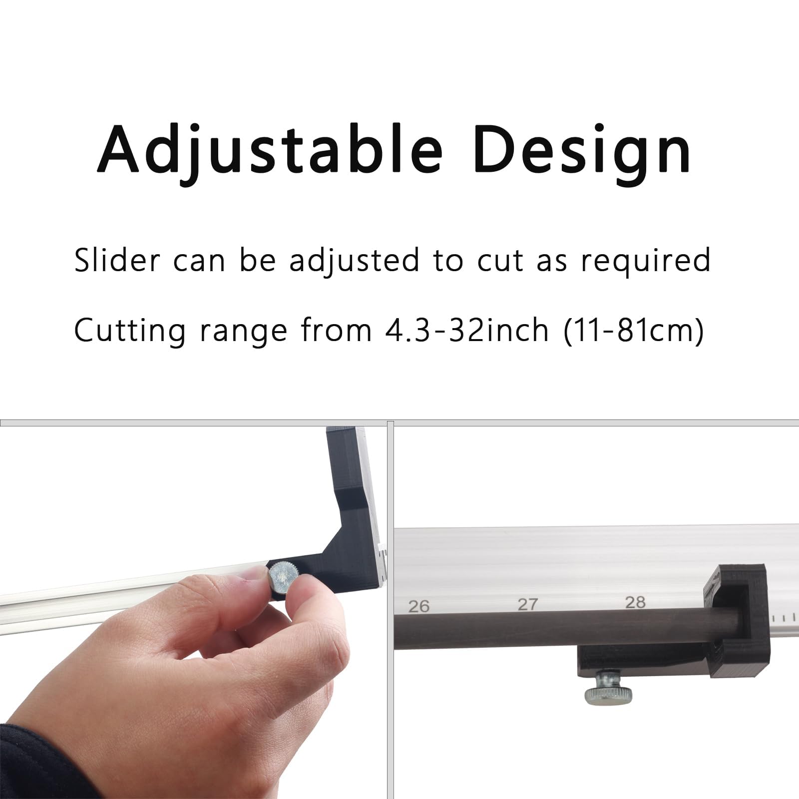 SOPOGER Arrow Saw includes two heavy-duty blades for clean cross-cuts.
