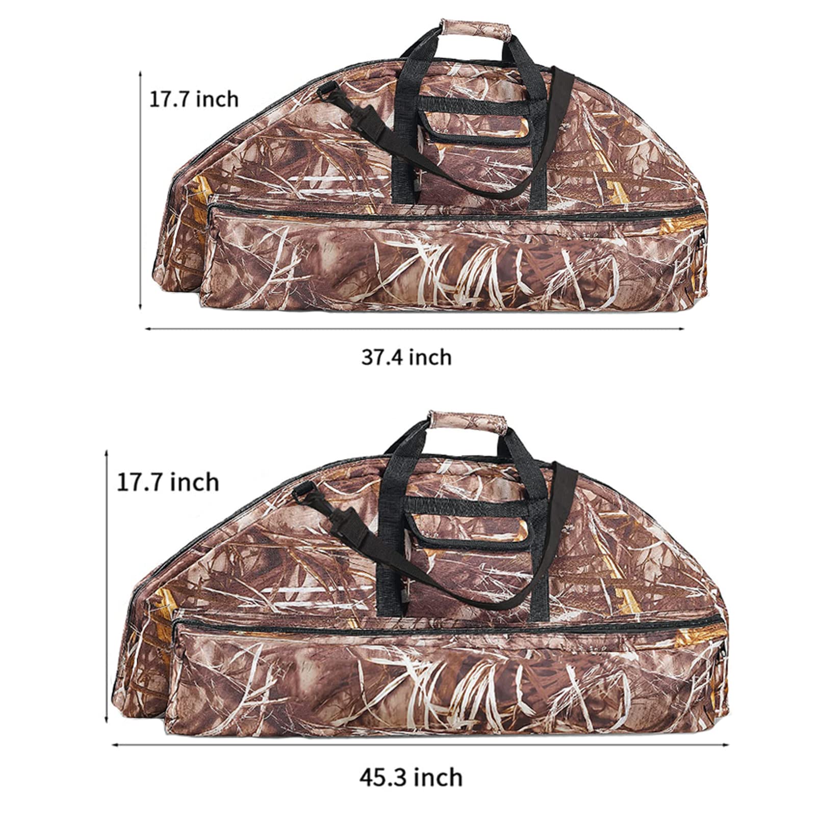 SOPOGER bow case interior arrow pocket keeps arrows organized