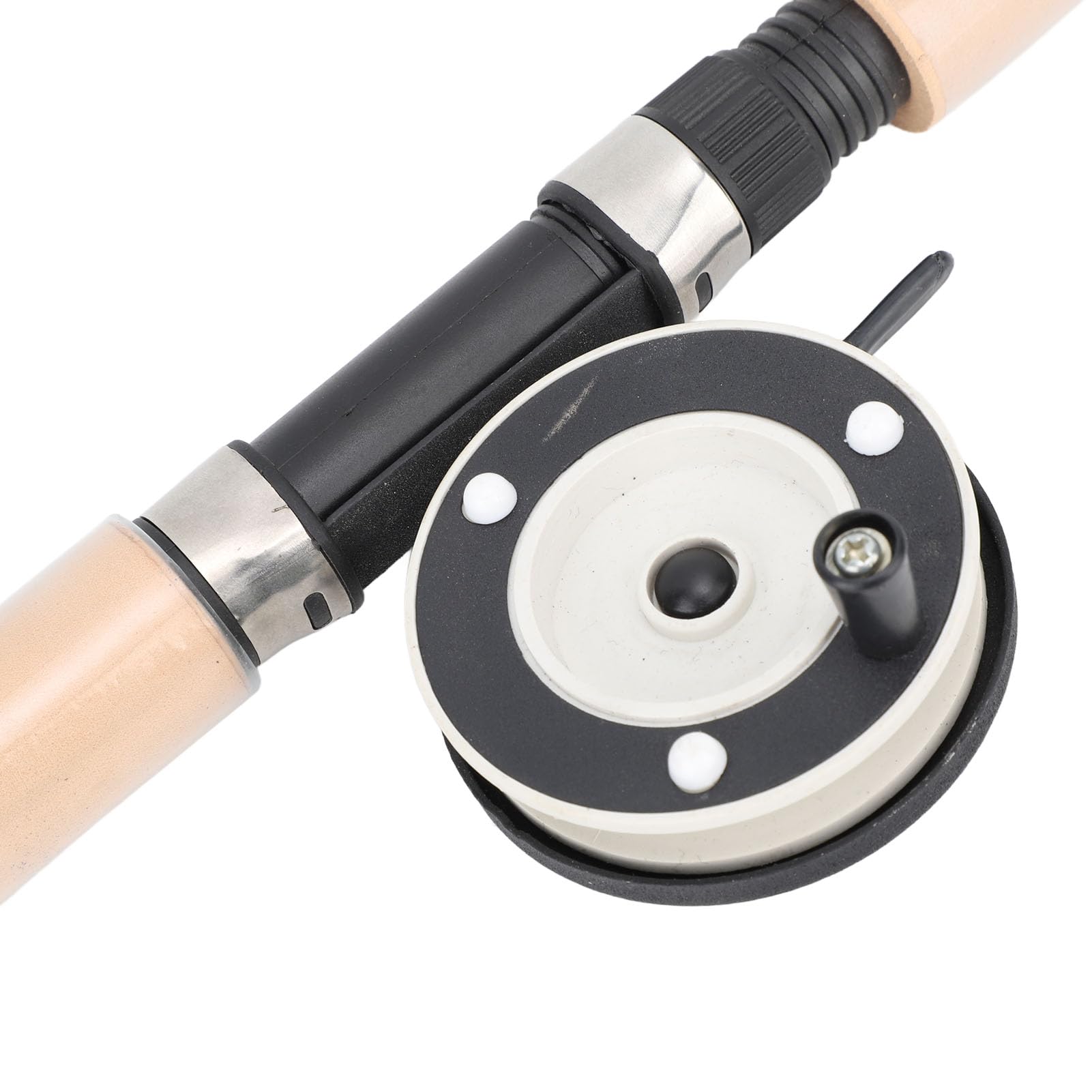 Sorandy fiberglass rod construction offers strength in cold waters.