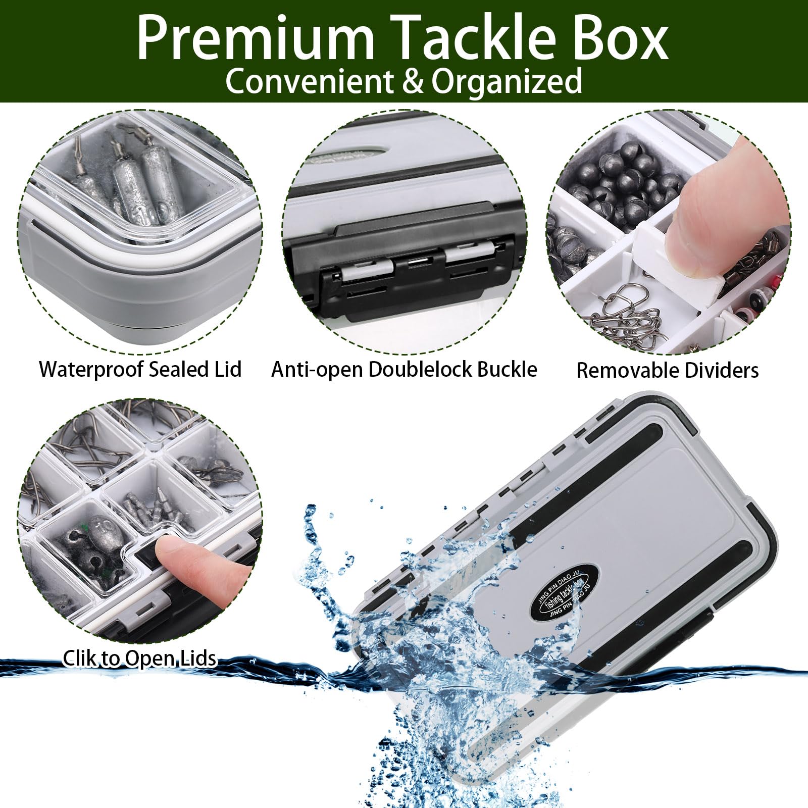 Sosation lip gripper tool allows secure handling of caught fish.