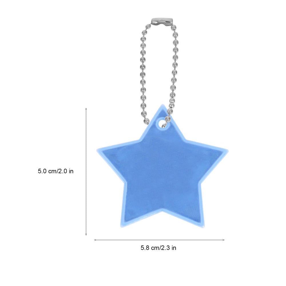 Sosoport star-shaped reflector pendant with a hanging design for bags and gear.