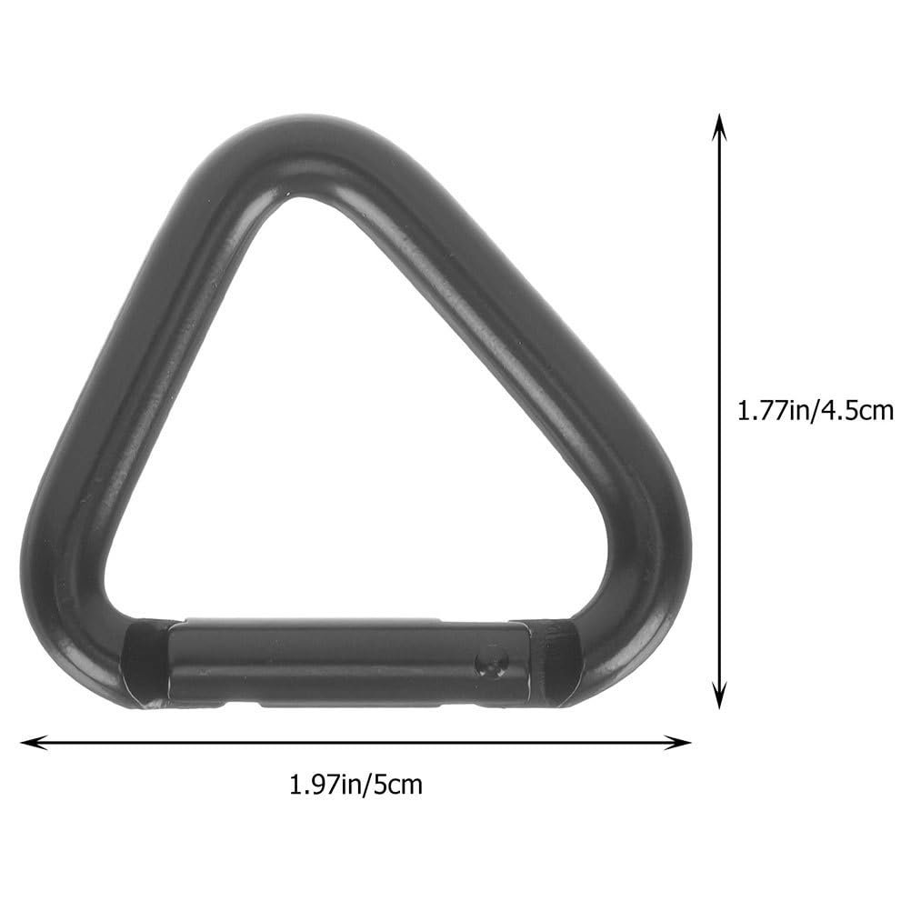 Sosoport smooth finish carabiner, gentle on fabrics and equipment.