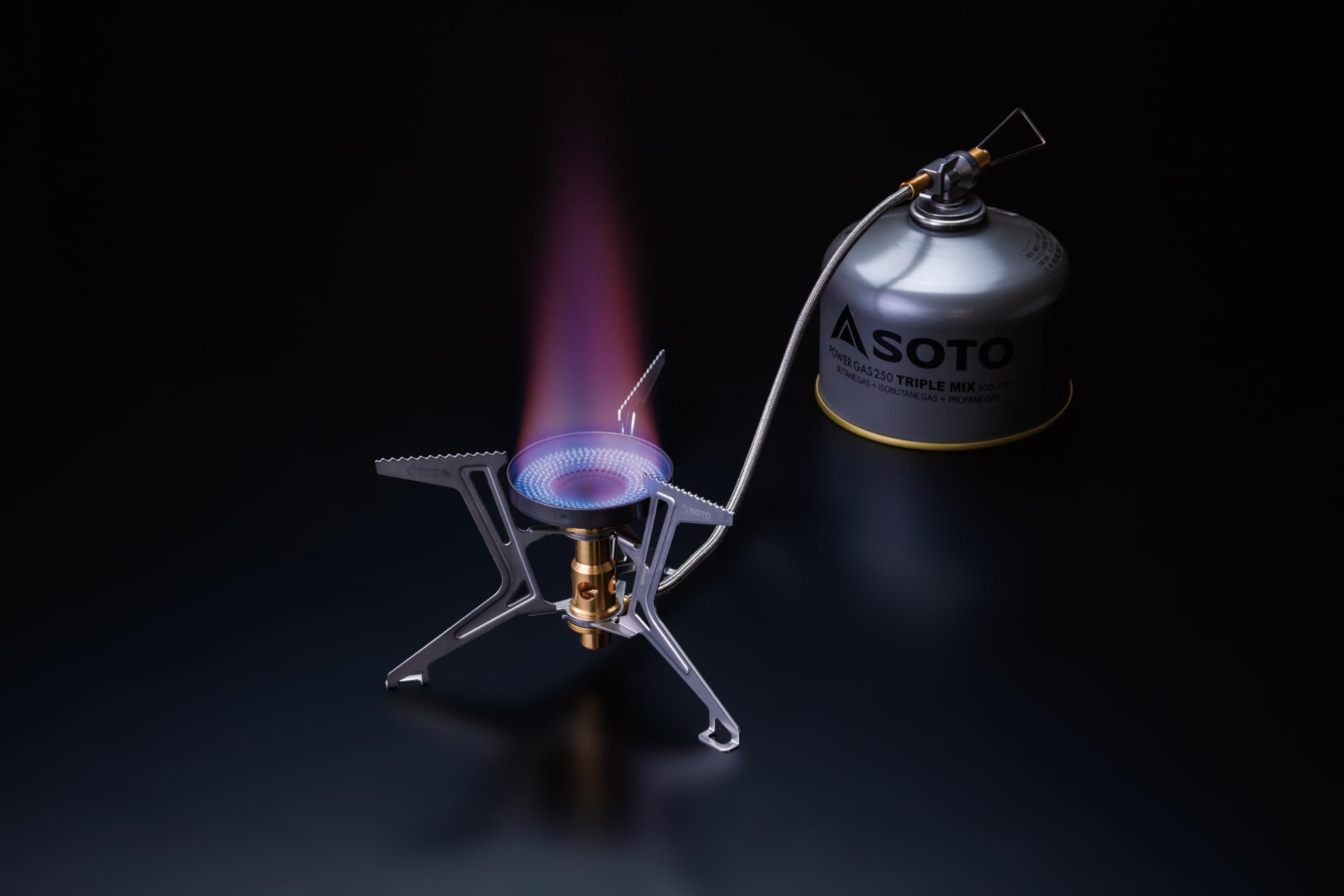 SOTO Fusion Trek canister compatibility highlights flexible fuel options for remote adventures.