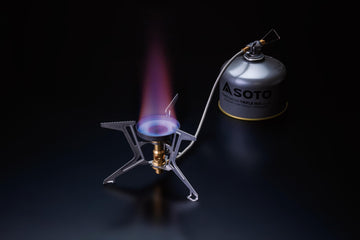 SOTO Fusion Trek canister compatibility highlights flexible fuel options for remote adventures.