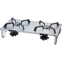 SOTO GRID ST-526 dual-burner with regulator for steady outdoor flame.