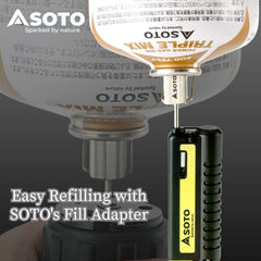 SOTO Pocket Torch Compact Design: portable and pack-friendly