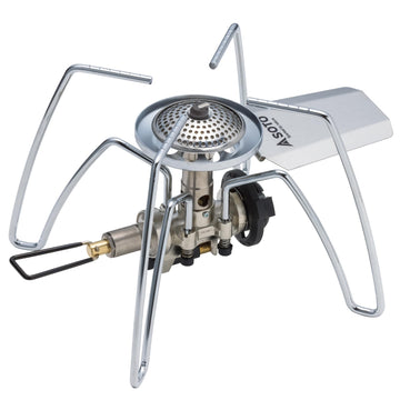 SOTO regulator stove easy setup and cleaning for on the go cooking.