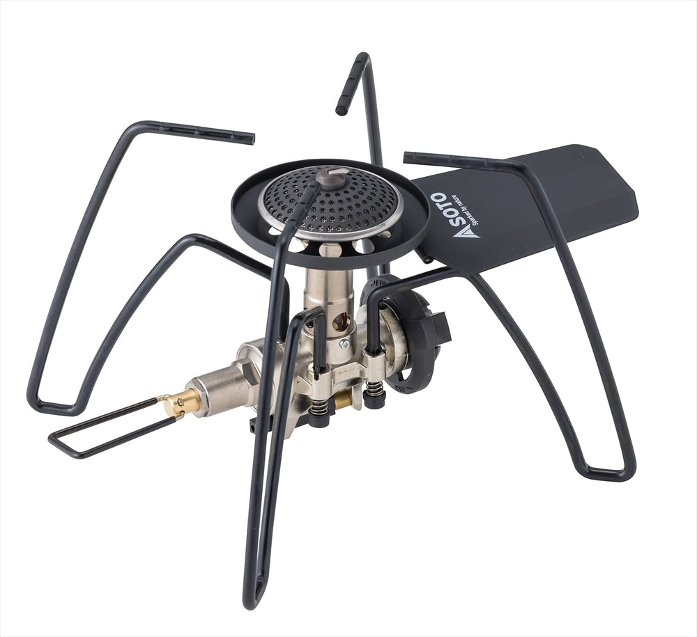 SOTO ST-310MT front view, compact outdoor stove for quick camp boils.