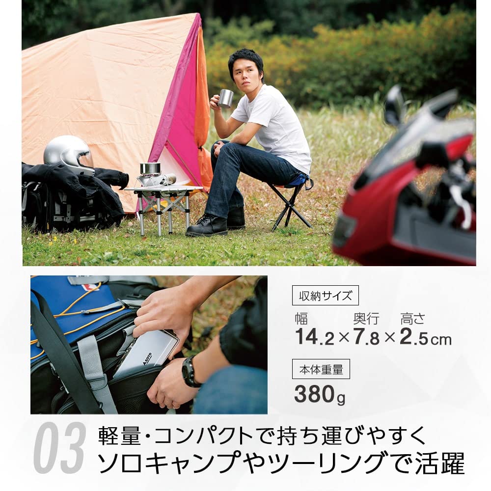 SOTO ST-320 built-in ignition ready for quick starts during solo camping.