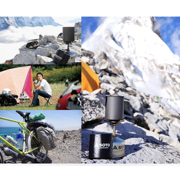 SOTO ThermoLite compact set nests neatly for space-saving backpacking gear.