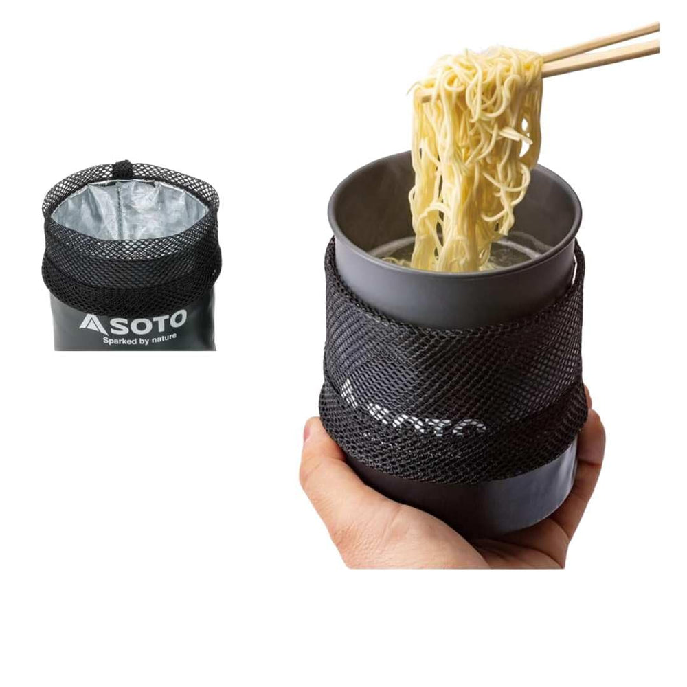 SOTO ThermoLite microlifter aids safe handling over camp stoves.