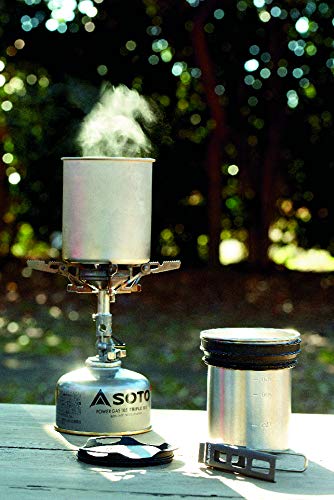 SOTO Thermostack Original Combo heating lifter enables easy stove heating