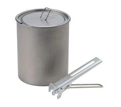 SOTO Titanium Pot ultralight-60g view, featherweight backpacking meals.