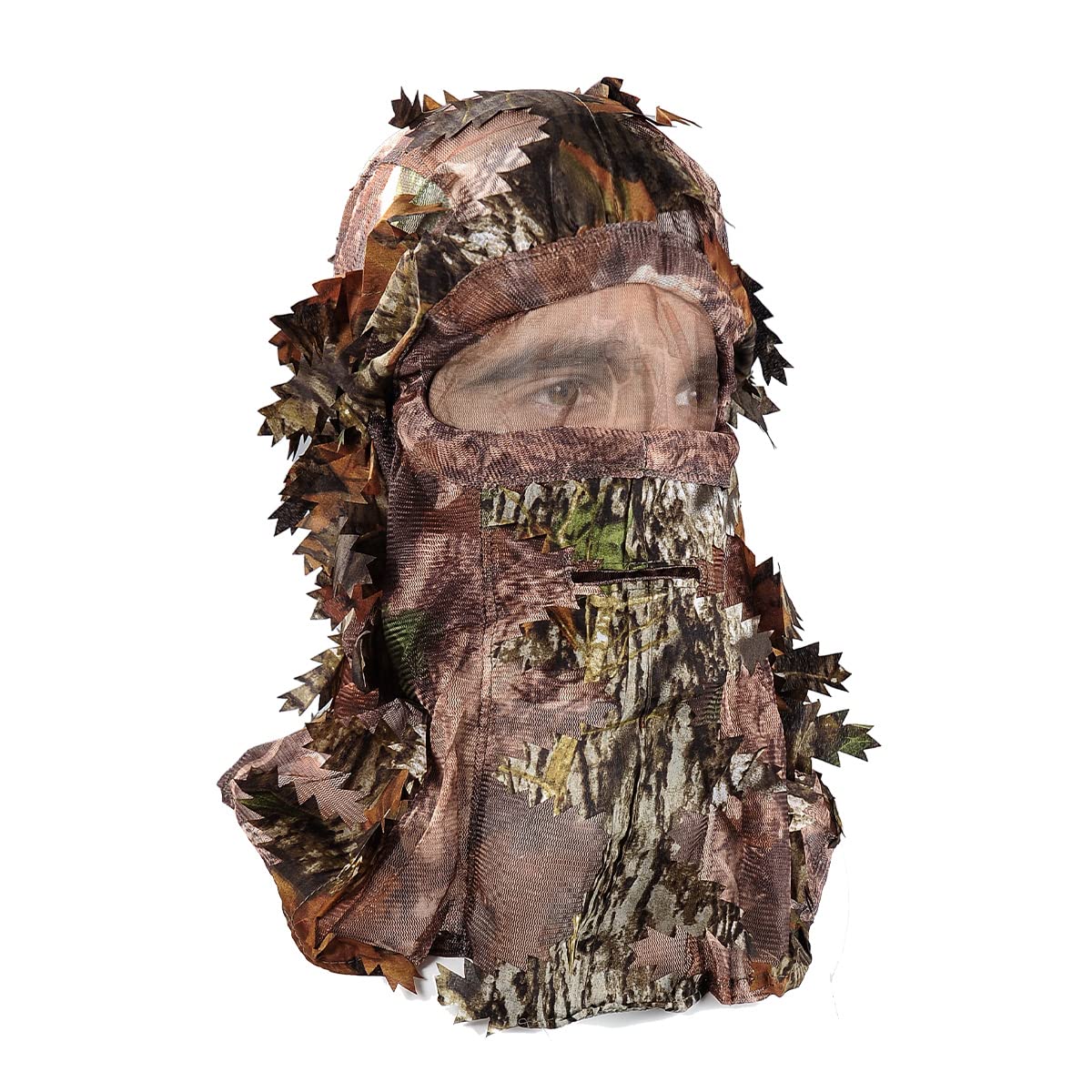 SOUFORCE forehead curtain covers eyes for added concealment.