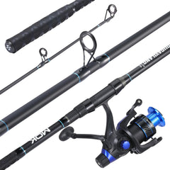 Close-up of the 10ft surf fishing rod tip
