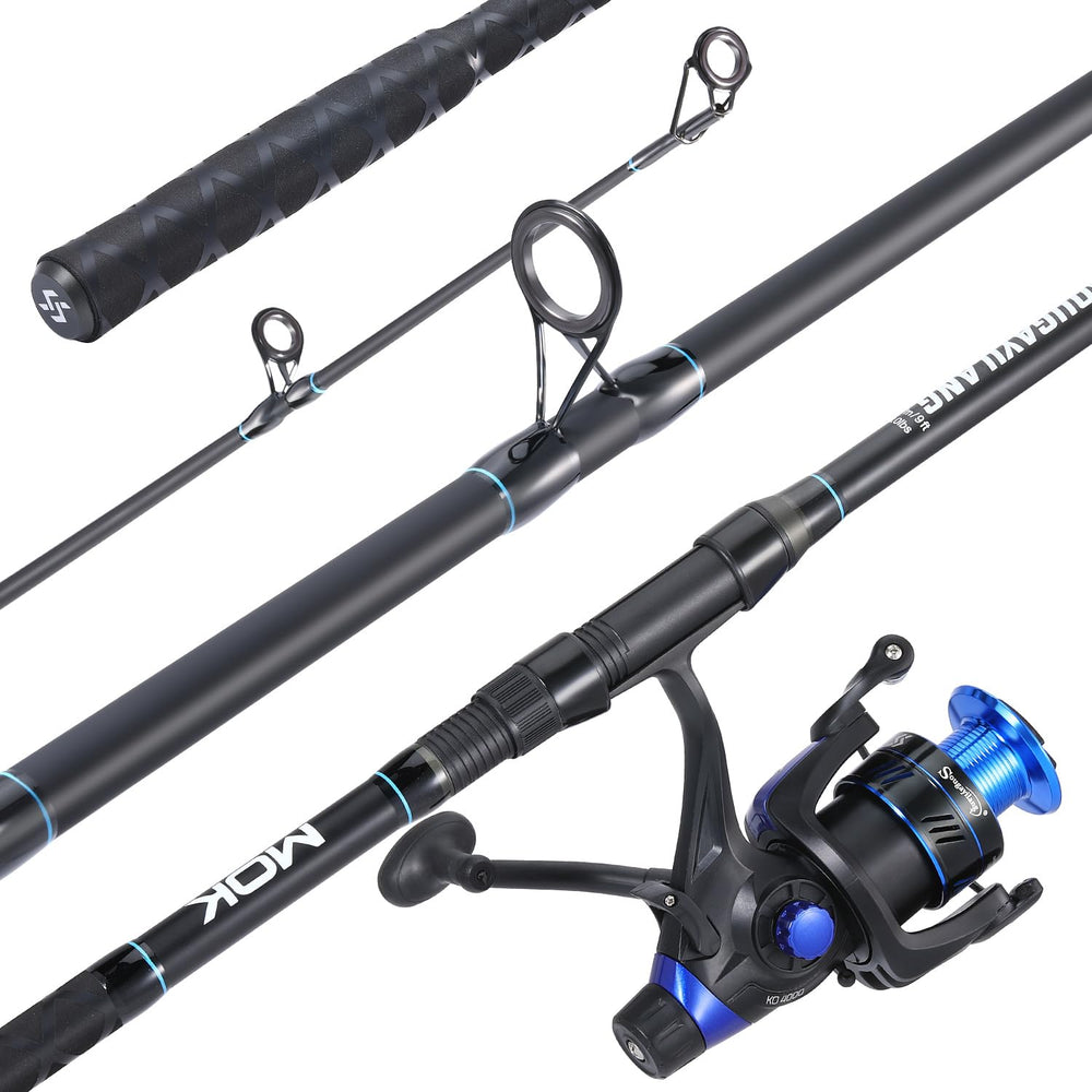Sougayilang 10ft rod with 4000 reel enables versatile distance and smooth retrieval.