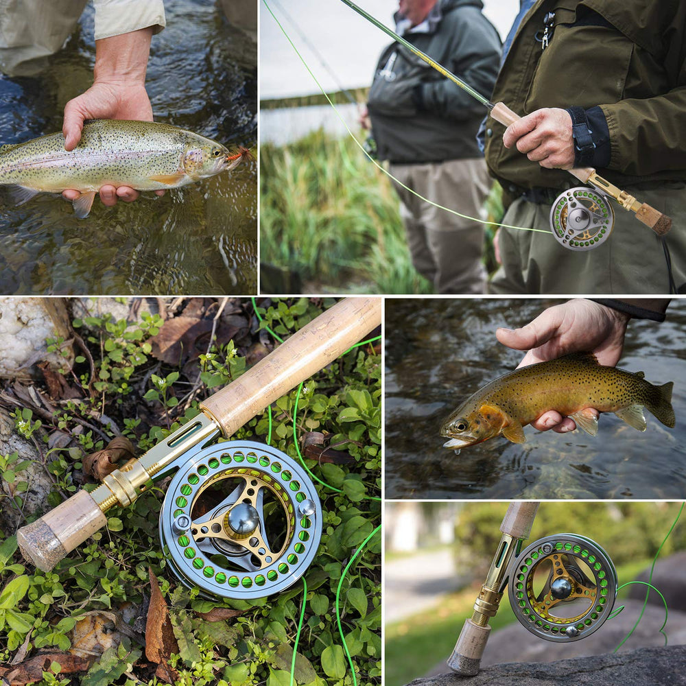 Twelve flies included in the starter package