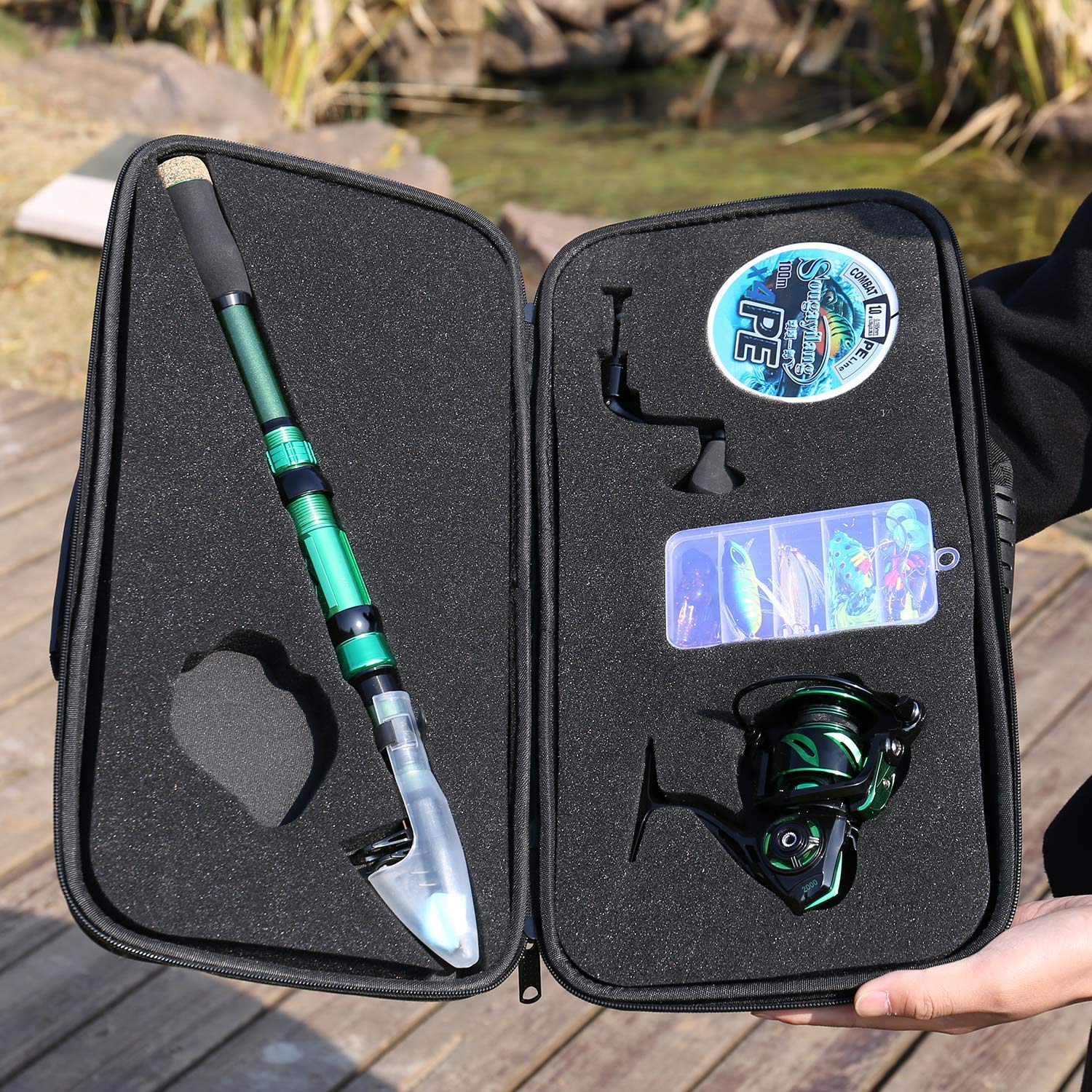 Sougayilang 12-plus-1-bearings-spinning-reel delivers smooth casts and reliable retrieves.