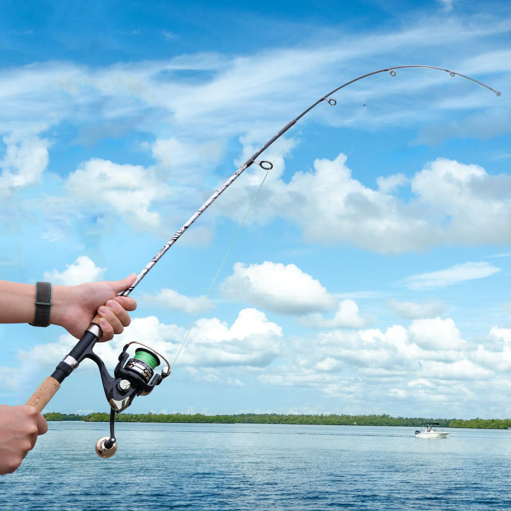 Sougayilang 2-piece rod design enables easy transport and quick setup