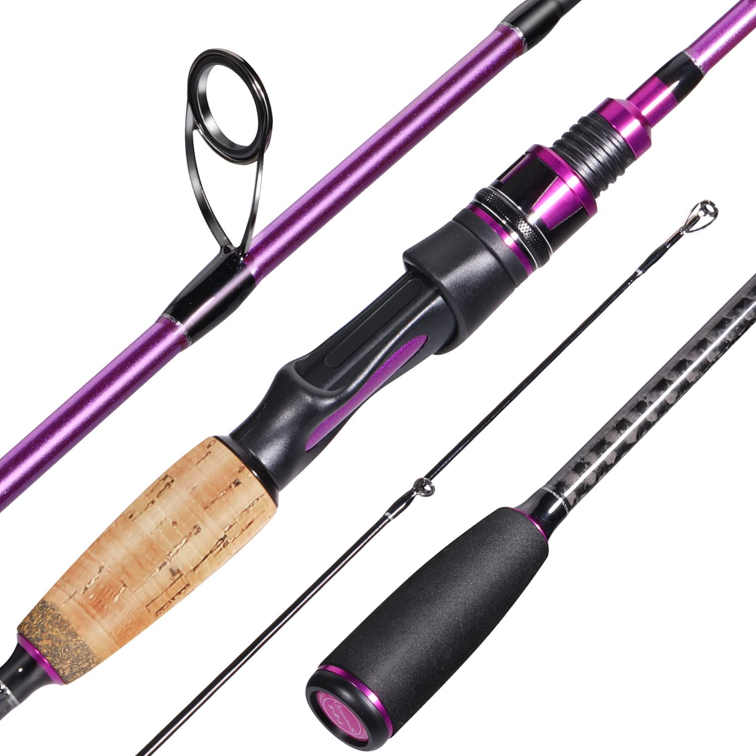 Sougayilang 30T carbon rod body highlights rugged durability for regular trips.
